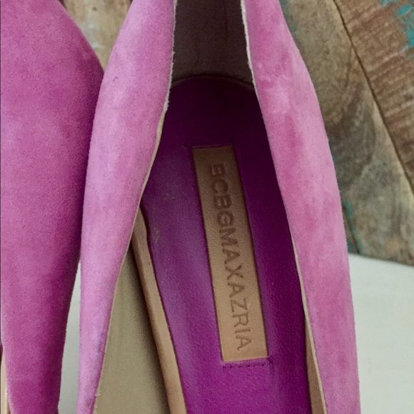 Suede stacked stiletto heels - Picture 6 of 7